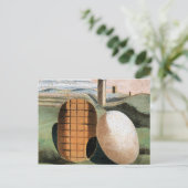 Landschaftskomposition berühmtes Gemälde von Paul  Postkarte (Stehend Vorderseite)