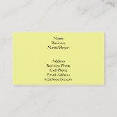 Landschaftskunst-Malerei-Regensturm-kleines Visitenkarte (Rückseite)