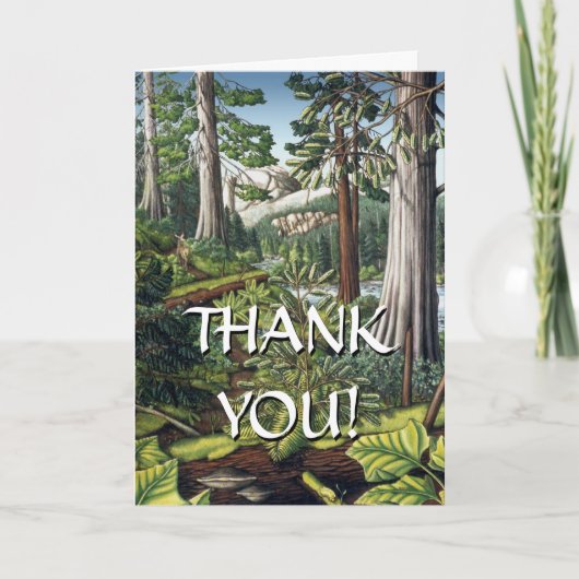 Landschaftskunst Personalisierte Karten drucken Bl (Vorderseite)