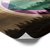Landschaftskunst Poster (Ecke)