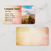 Landschaftskunst Visitenkarte (Vorne/Hinten)