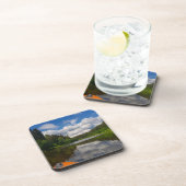 Landschaftslandschaft Canal Sky Belarus Getränkeuntersetzer (Rechte Seite)