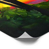 Landschaftslandschaft Poster (Ecke)