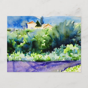 Landschaftslavenfelder Postkarte