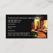 Landschaftslichtdienste Visitenkarten Visitenkarte (Vorderseite)
