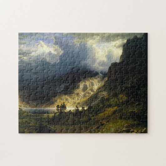 Landschaftsmalerei Albert Bierstadt Puzzle (Horizontal)