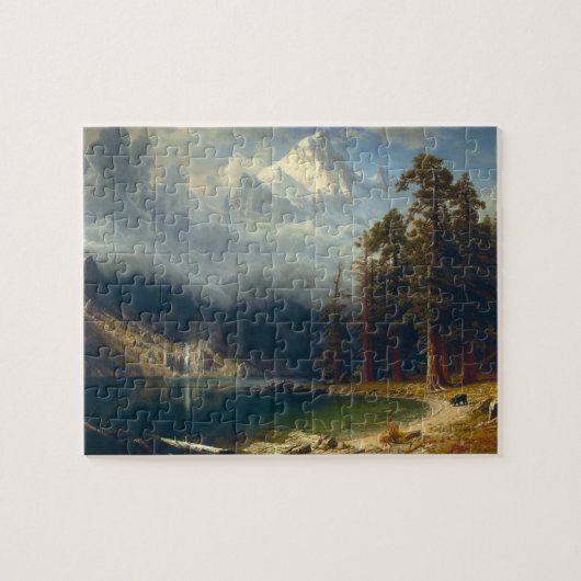 Landschaftsmalerei Albert Bierstadt Puzzle (Horizontal)