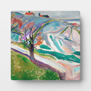 Landschaftsmalerei Edward Munch Fotoplatte