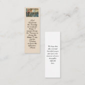 Landschaftsmalerei Gedenkstafel Lebensfeier Karte (Vorne/Hinten)