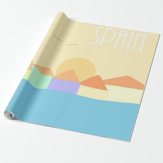 Landschaftsmalerei Geschenkpapier (Ungerollt)