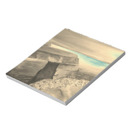 Landschaftsmalerei im Mittelmeer Notizblock