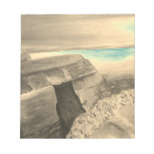 Landschaftsmalerei im Mittelmeer Notizblock (Vorderseite)