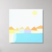 Landschaftsmalerei Leinwanddruck (Vorderseite)