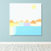 Landschaftsmalerei Leinwanddruck (Insitu (Holzboden))