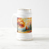 Landschaftsmalerei mit hellen Farben-96771 Bierglas (Vorderseite Links)