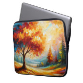 Landschaftsmalerei mit hellen Farben-96771 Laptopschutzhülle (Vorderseite Links)