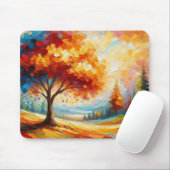Landschaftsmalerei mit hellen Farben-96771 Mousepad (Mit Mouse)
