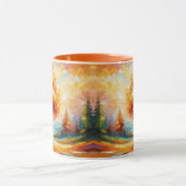 Landschaftsmalerei mit hellen Farben-96771 Tasse (Zentrum)