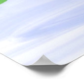 Landschaftsmalerei Poster (Ecke)