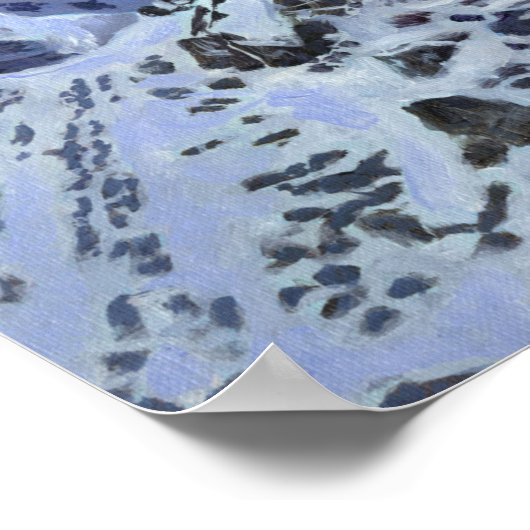 Landschaftsmalerei Poster (Ecke)