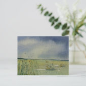 Landschaftsmalerei postkarte (Stehend Vorderseite)