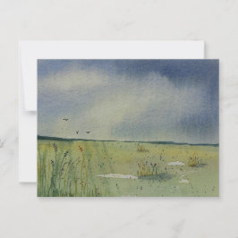 Landschaftsmalerei  postkarte