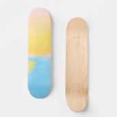Landschaftsmalerei Skateboard (Vorderseite)