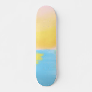 Landschaftsmalerei Skateboard