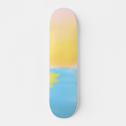 Landschaftsmalerei Skateboard (Vorne)
