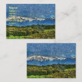 Landschaftsmalerei Visitenkarte (Vorne/Hinten)