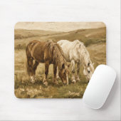 Landschaftsmauspad im Stil eines rustikalen Bauern Mousepad (Mit Mouse)
