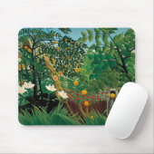 Landschaftsmausunterlage Henri Rousseaus exotische Mousepad (Mit Mouse)
