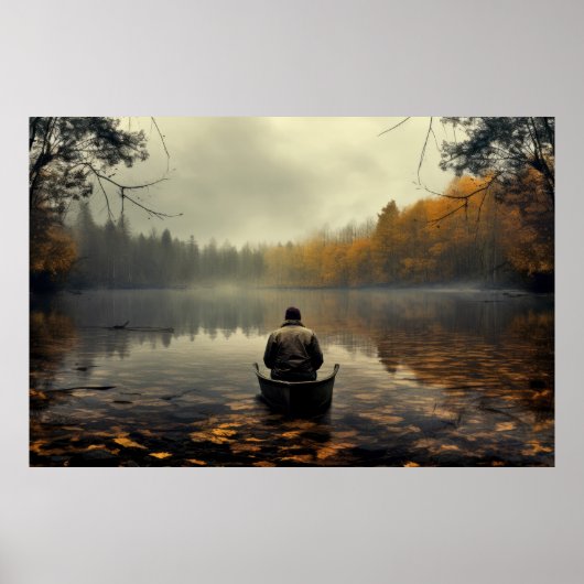 Landschaftsmeditation Ruhe Poster (Vorne)