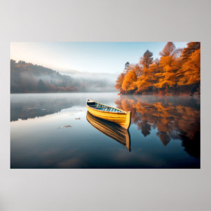 Landschaftsmedizin am See Ruhe Poster
