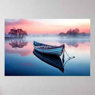 Landschaftsmedizin am See Ruhe Poster