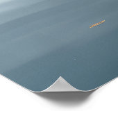Landschaftsmedizin am See Ruhe Poster (Ecke)
