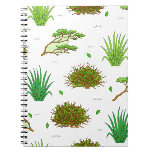 Landschaftsmotiv (Afrikanische Savanna) Notizblock