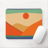 Landschaftsmousepad, Berg, digitale Kunst, Kunst Mousepad (Mit Mouse)