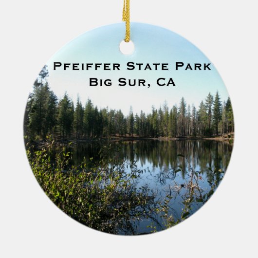 Landschaftsmuseum Nordkalifornien Keramikornament (Hinten)