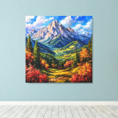 Landschaftsnatur Wandkunst für Home Dekoration Leinwanddruck (Insitu (Holzboden))
