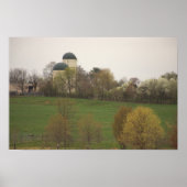 Landschaftspatch Poster (Vorne)