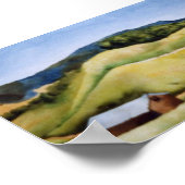 Landschaftspatch Poster (Ecke)