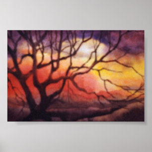 Landschaftspatch Poster