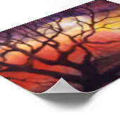 Landschaftspatch Poster (Ecke)