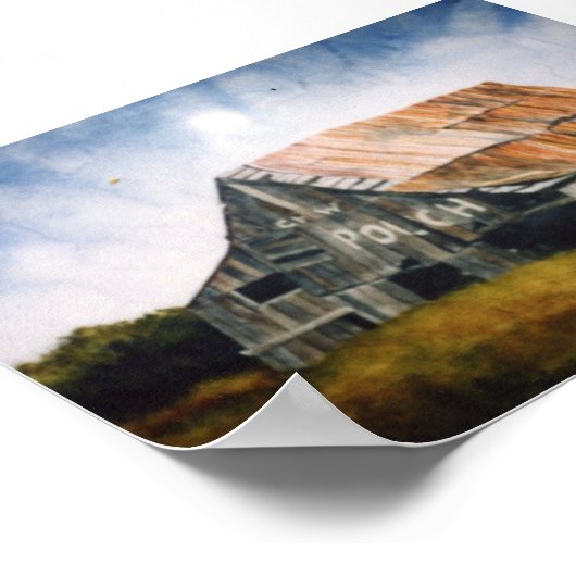 Landschaftspatch Poster (Ecke)