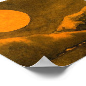 Landschaftspatch Poster (Ecke)