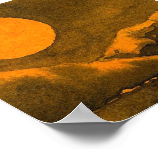 Landschaftspatch Poster (Ecke)