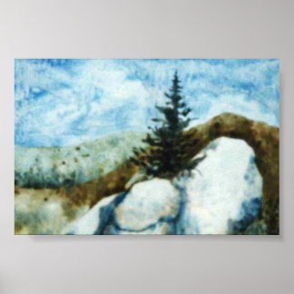 Landschaftspatch Poster