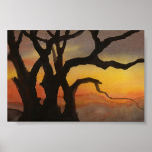 Landschaftspatch Poster