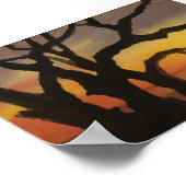 Landschaftspatch Poster (Ecke)